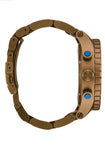 Nixon Men's 51-30 Chrono Desert Gold / Arles Blue - A1389-5301-00