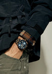 Nixon Men's 51-30 Chrono Desert Gold / Arles Blue - A1389-5301-00
