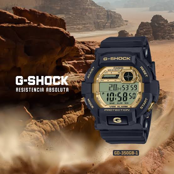 Casio G shock GD350GB-1D Digital