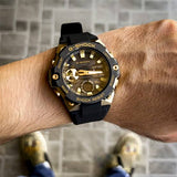 G shock Black/Gold Solar Powered Watch - GST-B400GB-1A9