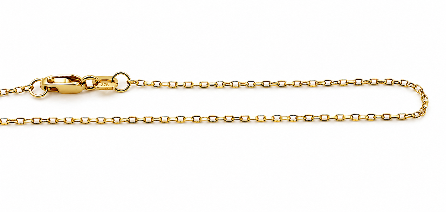 9ct Gold Oval Belcher Bracelet