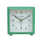 Olympic Square Metal Alarm Clock - Green