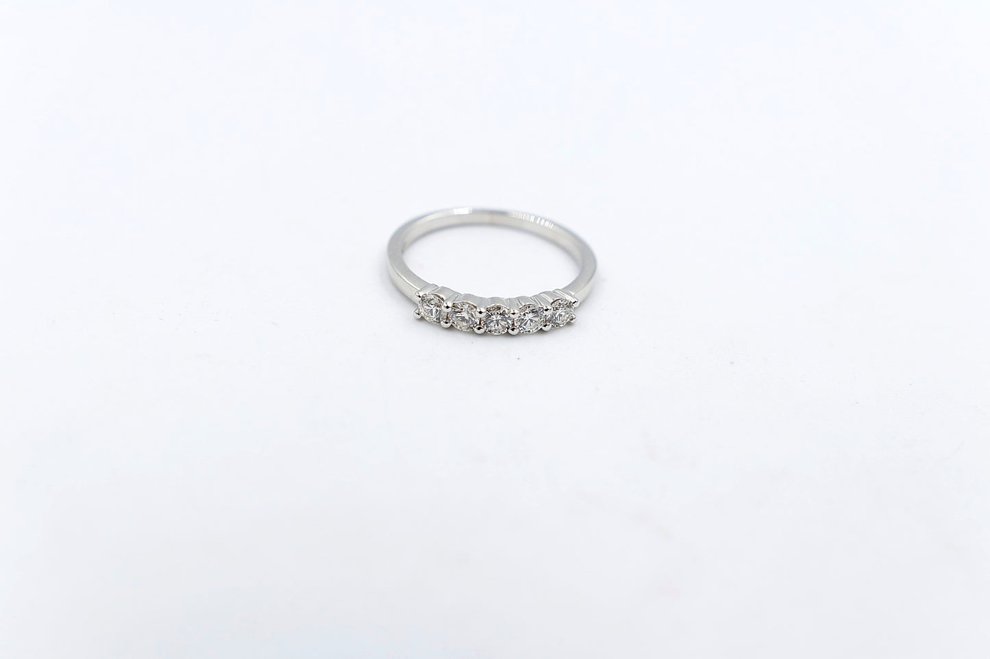 9ct White Gold Diamond set Eternity AURG623 0.50ct