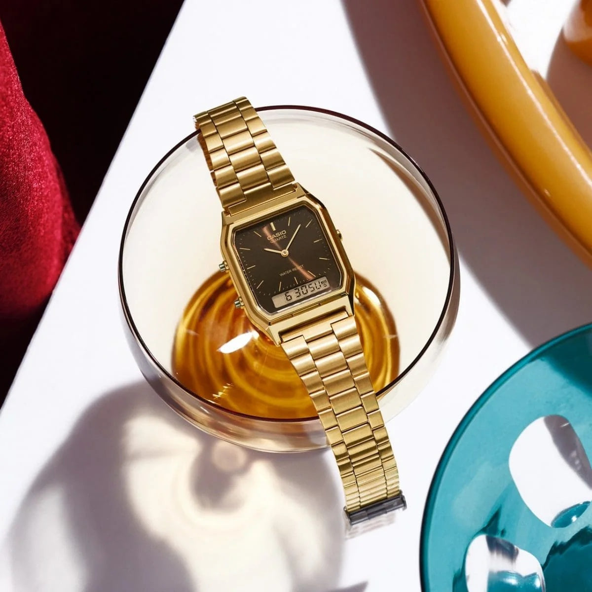 Casio Gold Vintage Digital Watch - AQ230GA-5A