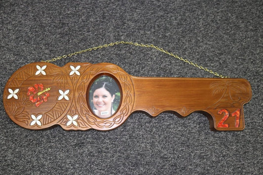 Wooden 21st key