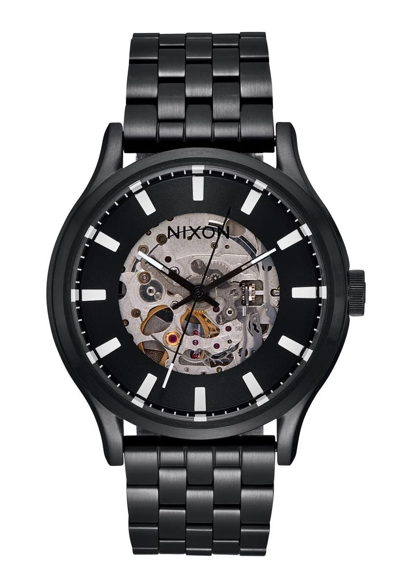 Nixon Mens Spectra Black/Black Watch - A1323-004-00