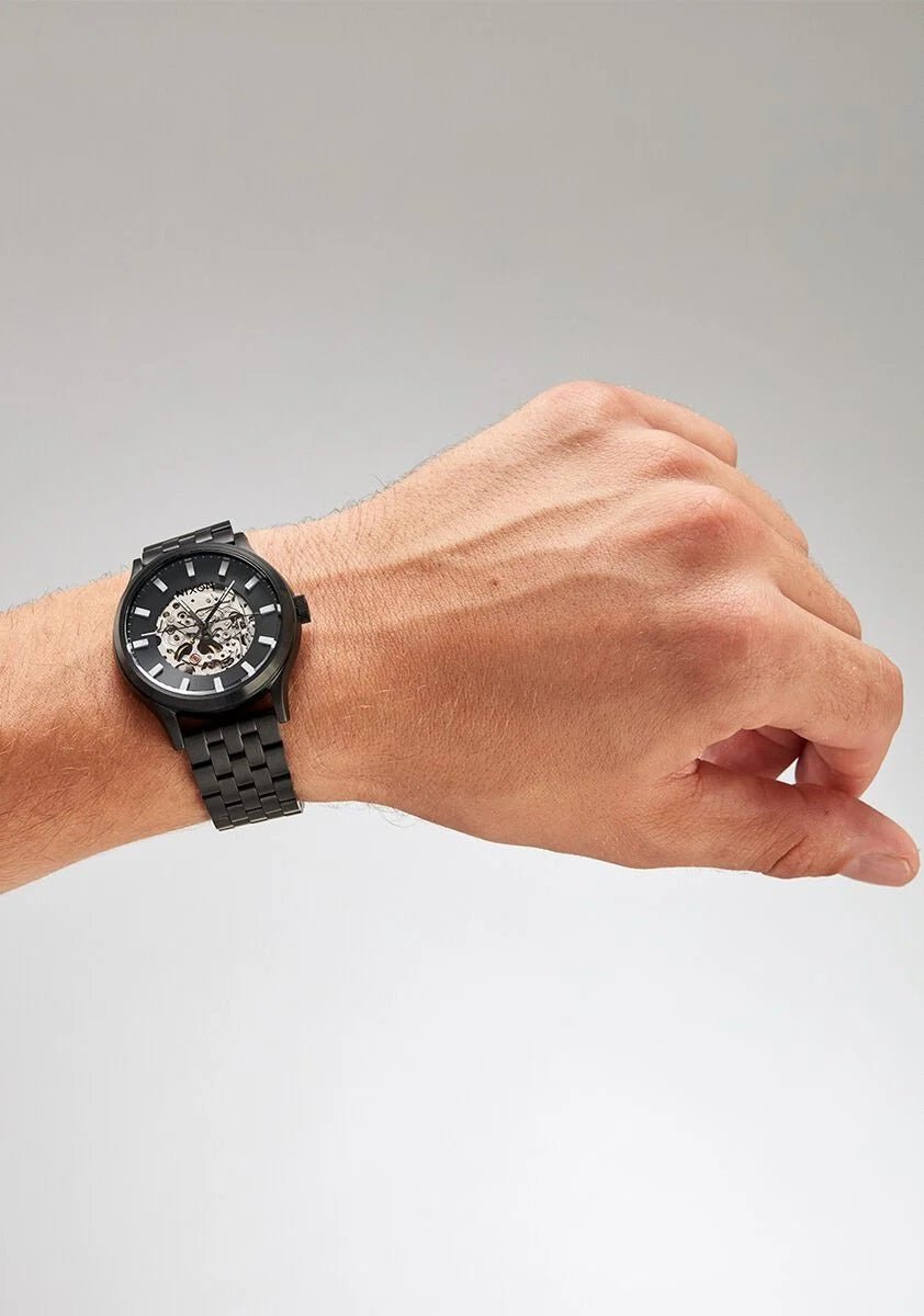 Nixon Mens Spectra Black/Black Watch - A1323-004-00