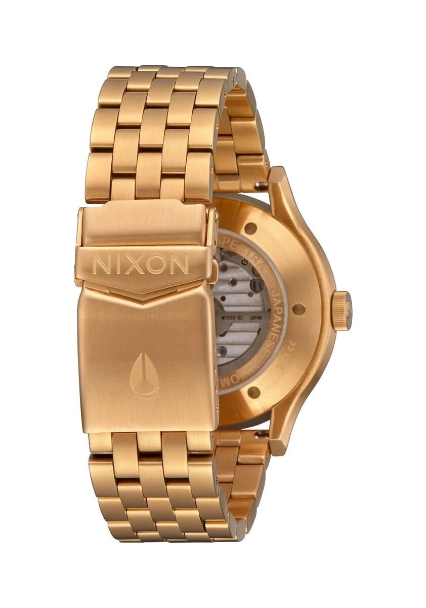 Nixon Mens Spectra Black/Gold Watch - A1323-010-00