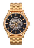 Nixon Mens Spectra Black/Gold Watch - A1323-010-00