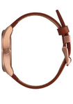Nixon Ladies  Thalia Leather Rose Gold/White Watch - A1343-1045-00