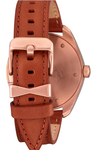 Nixon Ladies  Thalia Leather Rose Gold/White Watch - A1343-1045-00
