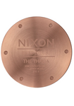 Nixon Ladies  Thalia Leather Rose Gold/White Watch - A1343-1045-00
