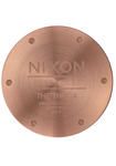 Nixon Ladies Rose Gold/White Thalia Leather Watch - A1343-1045-00