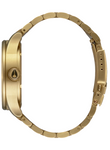 Nixon Mens Gold/Blue Sunray Sentry SS Watch - A356-3334-00