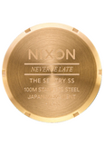 Nixon Mens Gold Sentry SS Watch - A356-502-00