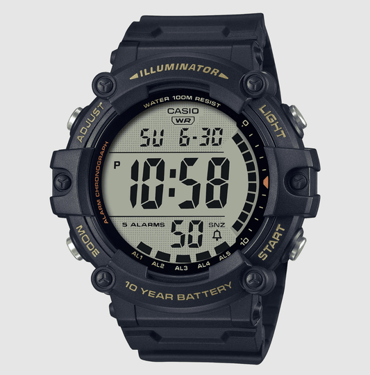 Casio Mens Digital Xtra Long Strap Watch-AE-1500WHX
