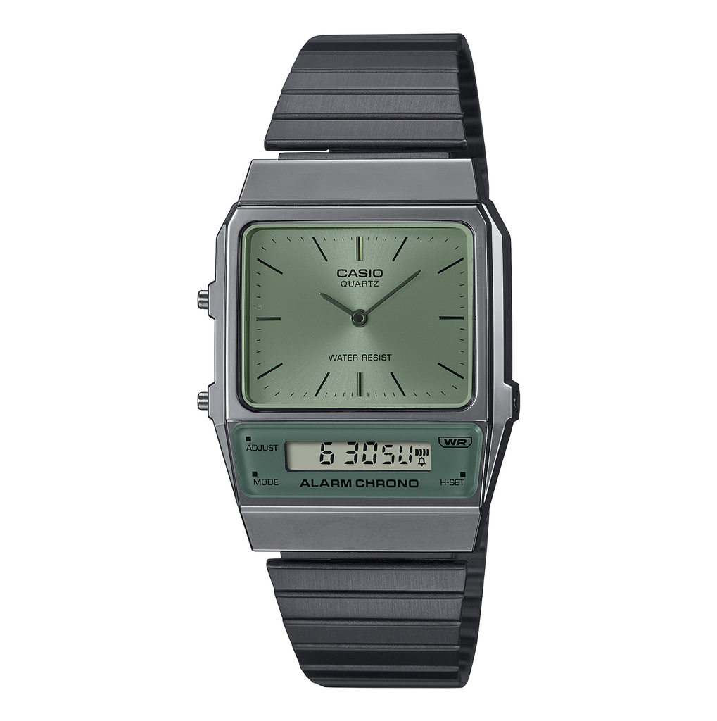 Casio Vintage Green Dial Watch - AQ800ECGG-3A – Stonex Jewellers