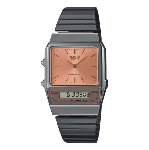 Casio Vintage Orange Dial Watch - AQ800ECGG-4A