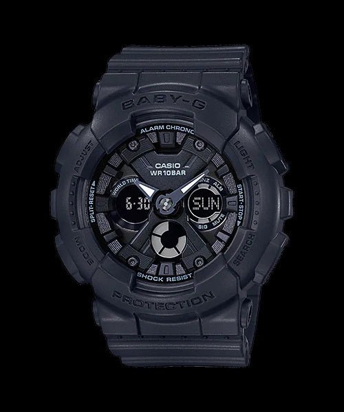 Baby-G Women's Black Digit-Analog Watch  - BA-130-1A