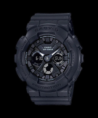Baby-G Women's Black Digit-Analog Watch  - BA-130-1A