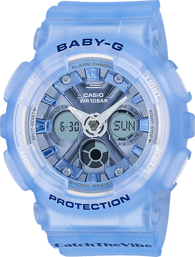 Baby-G Women's Digit-Analog Watch BA-130CV-2A