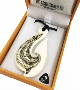 Mana Tangata MasterCarver Bone Pendent