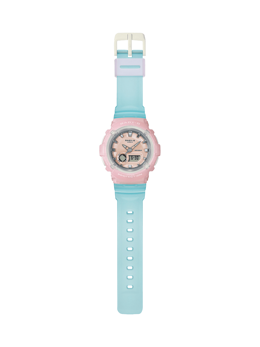 Baby-G | Casio Coastal Pink/Blue Analog-Digit BGA-280-4A3  SALE