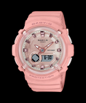 Baby-G | Casio Ladies Coral Pink Analog-Digit (BGA-280) Watch - BGA-280-4A