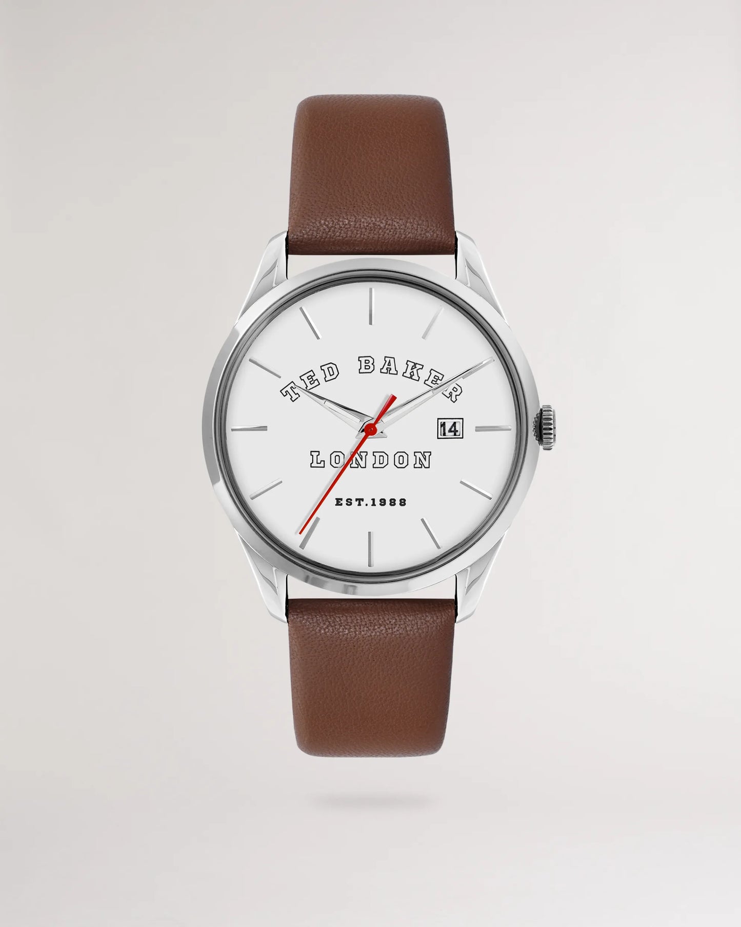 Ted Baker Brown/White Logo Watch - BKPLTF206