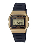 Casio Mens Gold/Black Digital Retro - F-91WM-9A