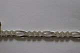 Sterling Silver Figaro Bracelet