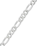 Sterling Silver Figaro Bracelet