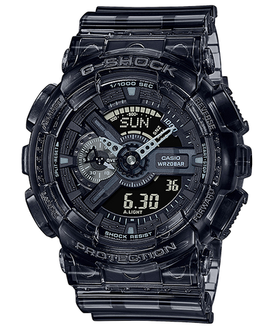 Casio G shock Transparent Watch - GA-110SKE-8A