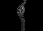 G-Shock Black/Red/Orange Analog-Digital Watch - GA-140-1A4