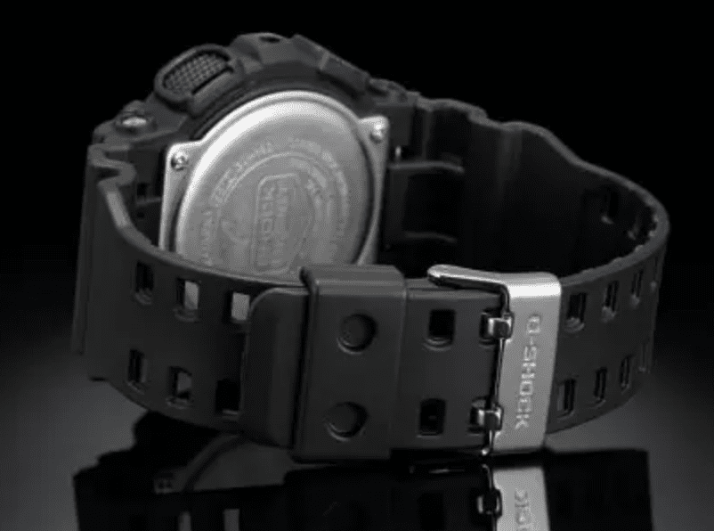 G-Shock Black/Red/Orange Analog-Digital Watch - GA-140-1A4