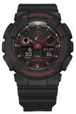 G Shock Black/Ignite Red Ana Digi Watch  GA-100BNR-1A