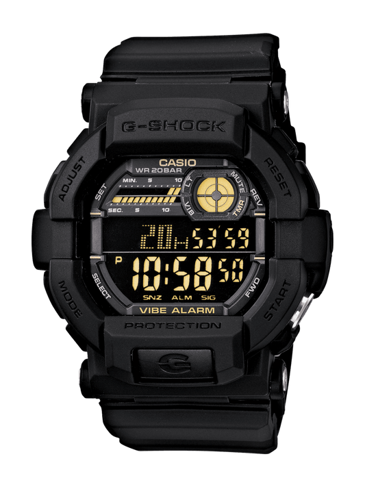 G shock | Casio Black Digital Vibration Alert Watch - GD350-1B