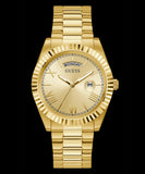 Guess Mens Connoisseur Gold/Gold Watch - GW0265G2