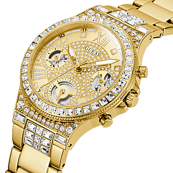 Guess Ladies Gold Tone Stainless Steel Watch - GW0320L2