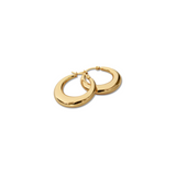 FV Yellow Gold Hollow Hoops Earrrings 30 mm - HOPLHY-E30