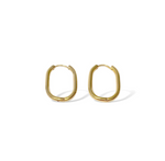 FV Hoops Yellow Gold Huggies Earrings - HOPY-EOB