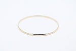 9ct Solid Gold Bangle 2.78mm wide