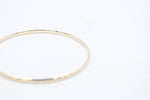 9ct Solid Gold Bangle 2.78mm wide