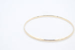 9ct Solid Gold Bangle 2.78mm wide