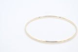 9ct Solid Gold Bangle 2.78mm wide