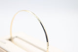 9ct Solid Gold Bangle 2.78mm wide