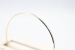 9ct Solid Gold Bangle 2.78mm wide