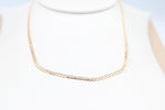 9ct Gold Curb Link Chain 55cm