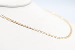 9ct Gold Curb Link Chain 55cm