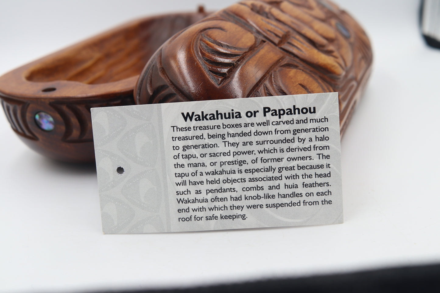 New Zealand Native Wood Small Wakahuia
